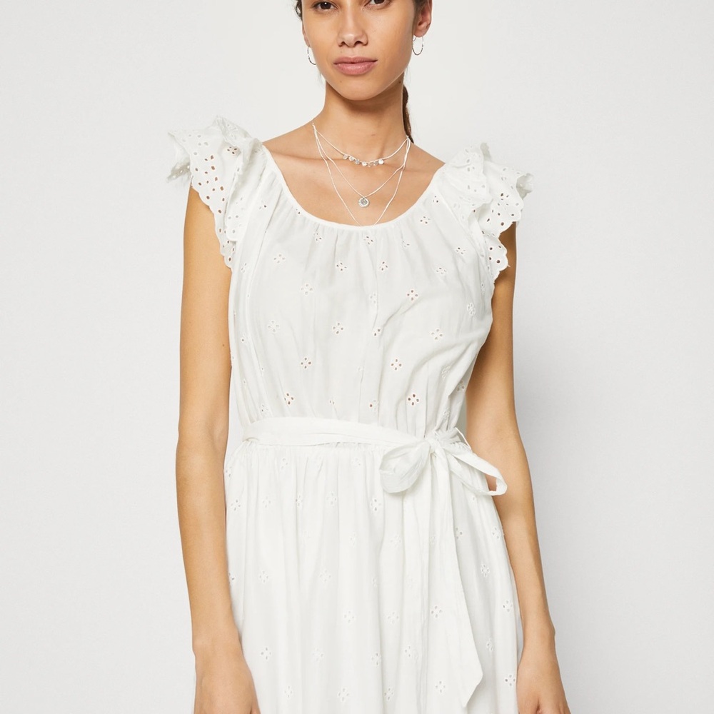GAP White Eyelet Maxie Dress